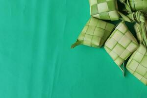 Ketupat or rice dumpling photo