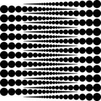 vector rondas blanco rondas en negro antecedentes