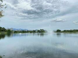 Taman tasik titiwangsa in Malaysia photo