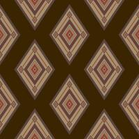 Seamless geometric pattern for background, rug, wallpaper, clothing, wrap, batik, fabric, vector illustration.