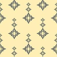 Seamless fabric pattern adorned with traditional .Design for background, carpet, wallpaper, clothing, wrapping, Batik, fabric, Vector. vector