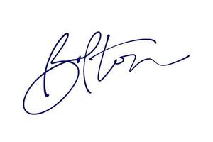 signature series A design illustration vector