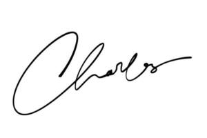 signature series C design illustration vector