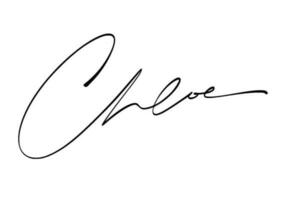 signature series C design illustration vector