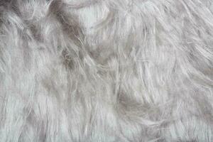 Long faux fur fabric.Closeup photo