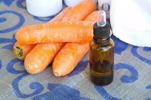 Carrot seed essential oil photo