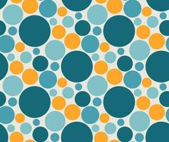 Abstract Colorful Circle Pattern Design vector