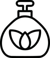 Minimalist Perfume Icon Logo vector