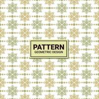 Luxury ornament pattern with background vector