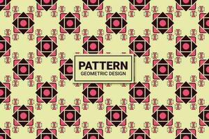 Geometric seamless pattern background vector