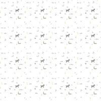 White and black pattern for textile design. vector