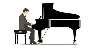 Harmonious Melodies Exploring the Enchanting World of the Piano Banner Image vector