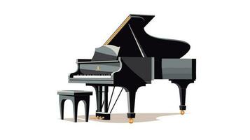 Harmonious Melodies Exploring the Enchanting World of the Piano Banner Image vector