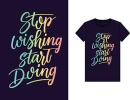 Trendy T-shirt design, vintage typography and lettering art, retro slogan vector