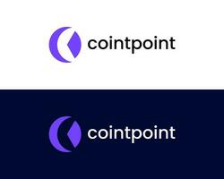 C Letter Initial Logo Design, Vector Template