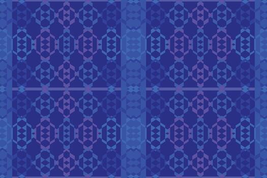 Ethnic zigzag pattern in retro colors, Aztec style seamless vector background