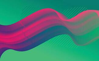 Fluid background. Liquid color. Abstract colorful gradient. Dynamic 3d flow wave. Fluid abstract design. vector