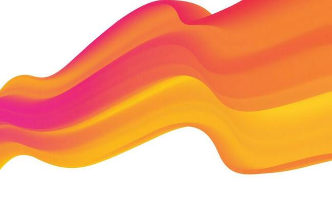 Fluid background. Liquid color. Abstract colorful gradient. Dynamic 3d flow wave. Fluid abstract design.