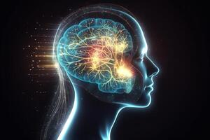 Unlocking the Mysteries of the Mind Exploring the Connection Between Meditation, Esotericism, and the Glowing Neurons of the Brain, photo