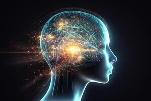Unlocking the Mysteries of the Mind Exploring the Connection Between Meditation, Esotericism, and the Glowing Neurons of the Brain, photo