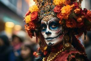 dia delos muertos festival foto