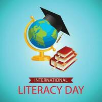 international literacy day vector