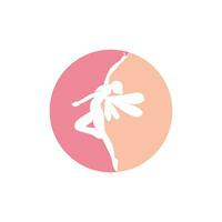 Ballet Dancer Icon,vector image. vector