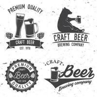 Vintage design for bar, pub and restaurant business. vector