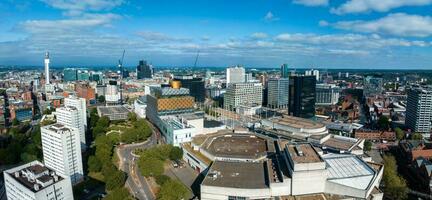 Aerial view of the library of Birmingham, Baskerville House, Centenary Square photo