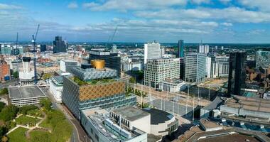 Aerial view of the library of Birmingham, Baskerville House, Centenary Square photo