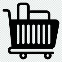 Shopping Cart Icon. Digital marketing concept. Outline icon vector