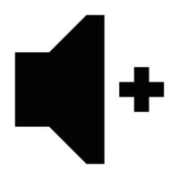 Volume Up icon. Suitable for website UI design vector