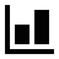 Bar Chart icon. Suitable for website UI design vector