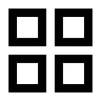 Apps icon. Suitable for website UI design vector