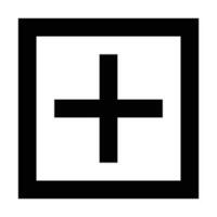 Add icon. Suitable for website UI design vector