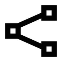 Share icon. Suitable for website UI design vector