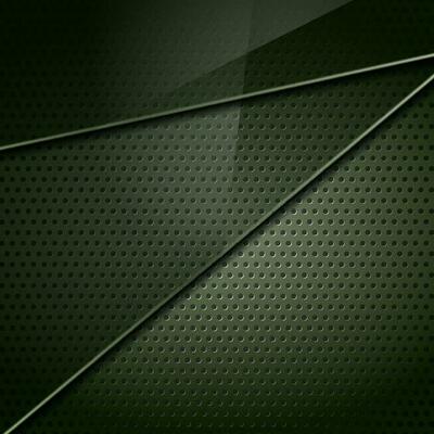 Dark metallic perforated texture with glass