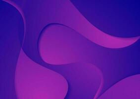 Abstract blue violet corporate waves background vector