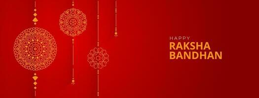 Happy Raksha Bandhan Header Banner Background Design Illustration vector