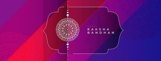 Happy Raksha Bandhan Header Banner Background Design Illustration vector