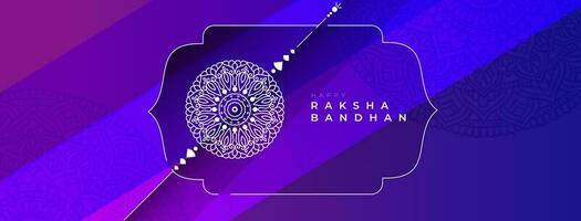 Happy Raksha Bandhan Header Banner Background Design Illustration vector