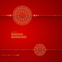 Happy Raksha Bandhan Greeting Background Design Illustration vector