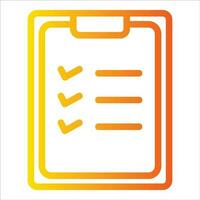 check in flat design style vector