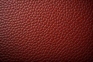 Distinctive leather grain on a smooth, unpretentious backdrop photo