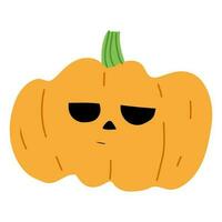 Hallween Pumpkin Single vector