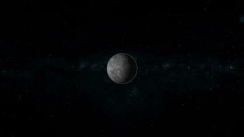 mercurio planeta antecedentes. foto