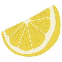 Lemon Single cute illustration vector