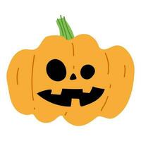 Hallween Pumpkin Single vector