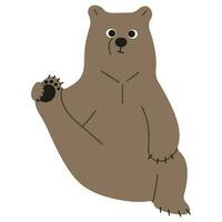 Grizzly Bear Single vector