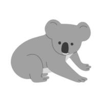 Koala Single cute vector